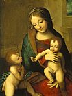 Infant Prints - Madonna And Child With The Infant Saint John by Antonio Allegri Correggio