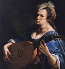 Artemisia Gentileschi Self Portrait As a Lute Player