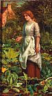 Arthur Hughes The Gardener's Daughter