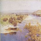 Arthur Streeton The Purple Noon's Transparent Might