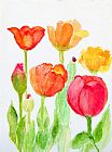 Ashleigh Dyan Moore Tulips with Lady Bug