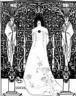 Aubrey Beardsley Venus Between Terminal Gods