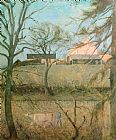 Balthasar Klossowski De Rola Balthus Big Landscape with Cow painting
