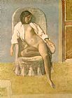Balthasar Klossowski De Rola Balthus Nude at Rest 1977 painting