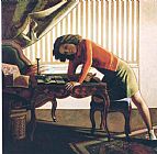 Balthasar Klossowski De Rola Balthus Patience 1943 painting