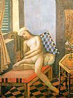 Balthasar Klossowski De Rola Balthus Sleeping Nude 1980 painting