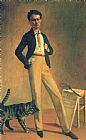 Balthasar Klossowski De Rola Balthus The King of Cats 1935 painting