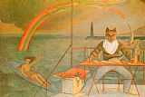Balthasar Klossowski De Rola Balthus The Mediterranean Cat 1949 painting