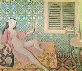 The Chinese Room in The Royal Palace, Berlin Paintings - The Turkish Room 1963 by Balthasar Klossowski De Rola Balthus