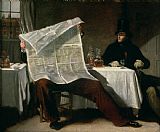 Benjamin Prints - Waiting for the Times by Benjamin Robert Haydon