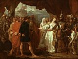 Benjamin West Queen Philippa Interceding for the Lives of the Burghers of Calais