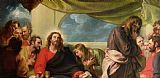 The Last Supper Prints - The Last Supper by Benjamin West