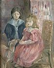 Berthe Morisot Double portrait of Charley and Jeannie Thomas