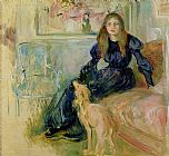 Berthe Morisot Julie Manet and her Greyhound Laerte