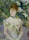 Berthe Morisot Young girl in a ball gown
