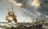 Bonaventura Peeters Storm at Sea