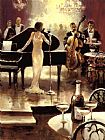 Jazz Unit Prints - Jazz Night Out by brent heighton