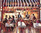 Brent Heighton Patio Dining painting