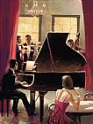Jazz Unit Prints - Piano Jazz by brent heighton