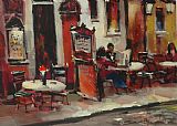 Cafe Prints - Sidewalk Cafe by brent heighton