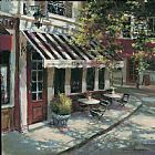 Cafe Prints - Wine Cafe by brent heighton