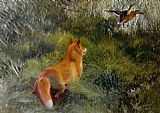 Bruno Andreas Liljefors Eluding the Fox