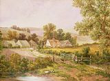C L Boes Farmyard Scene