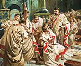 C L Doughty The death of Julius Caesar