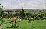 Camille Pissarro Hillside of Vesinet