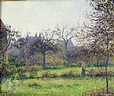 Camille Pissarro Prints - Morning Sun by Camille Pissarro
