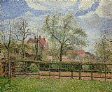 Camille Pissarro Pear Trees and Flowers at Eragny