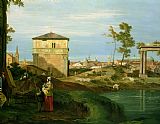 Canaletto Capriccio with Motifs from Padua
