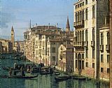 Canaletto Entrance to the Grand Canal Looking West