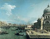 Canaletto The Entrance to the Grand Canal and the church of Santa Maria della Salute