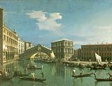 Canaletto The Rialto Bridge