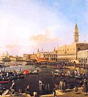Canaletto Venice, Bacino Di San Marco on Ascension Day
