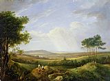 Captain Thomas Hastings Landscape with Figures