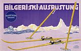 Carl Kunst Advertisement For Skiing In Austria