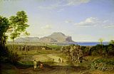 Carl Rottmann View over Palermo