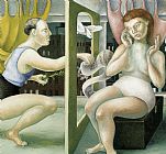 Caroline Jennings Annunciation with Leaping Figure