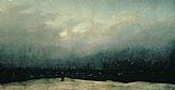 Caspar David Friedrich Monk by sea