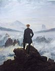 Caspar David Friedrich Wanderer Above The Sea of Fog