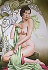 Catherine (b.1966) (contemporary Artist) Paintings - Petite Libullule by Catherine Abel