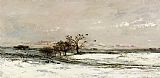 Charles Francois Daubigny The Snow
