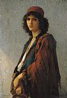 Charles Landelle Young Bohemian Serb