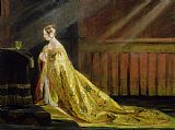 Charles Robert Leslie Queen Victoria in Her Coronation Robe