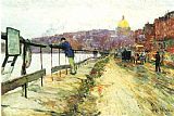 Beacon Prints - Charles River And Beacon Hill by Childe Hassam