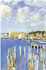 Childe Hassam Port of Gloucester Island