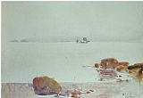 Seascapes Prints - Seascape by Childe Hassam