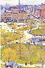 Childe Hassam Union Square in Spring